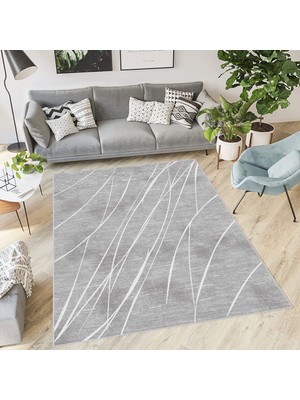 Rovigo Home Dijital Baskı Yıkanabilir Kaymaz Taban Salon Halısı Rvg1851-Sm366