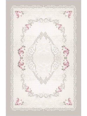 Rovigo Home Dijital Baskı Yıkanabilir Kaymaz Taban Salon Halısı Rvg0661