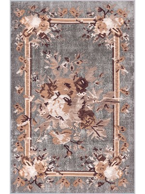 Rovigo Home Dijital Baskı Yıkanabilir Kaymaz Taban Salon Halısı Rvg1332-Ht153