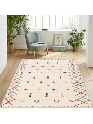 Rovigo Home Dijital Baskı Yıkanabilir Kaymaz Taban Salon Halısı Rvg1210