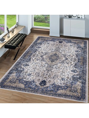 Rovigo Home Dijital Baskı Yıkanabilir Kaymaz Taban Salon Halısı Rvg1557-Ht337