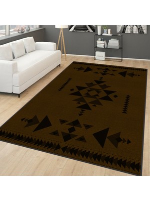 Rovigo Home Dijital Baskı Yıkanabilir Kaymaz Taban Salon Halısı Rvg0161-Sd1061