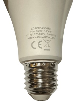 Panasonic 14W (100W) 6500K (Beyaz Işık) E27 Duylu LED Ampul (2 Adet)