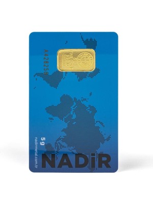 Nadir Gold 5 gr 24 Ayar Nadirgold Gram Altın