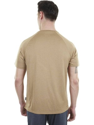 Alpinist Mission Ultra Dry Erkek T-Shirt Camel