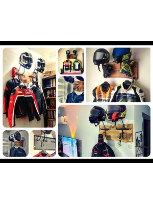 Ggart Decoration Motosiklet Kask Askısı, Motor Kask Askısı, SEX2V1
