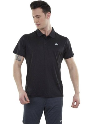 Alpinist Horizons Ultra Dry Erkek Polo T-Shirt Siyah