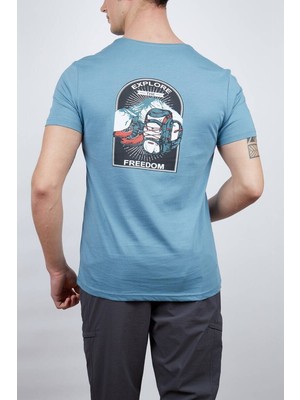 Alpinist Nordic Erkek T-Shirt S.blue