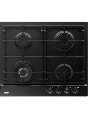 Teka - GSC 64320 RBC AT - Ankastre Emaye Wok Gözlü Gazlı Country Ocak - Döküm Izgara - Antrasit - 60 cm - 112610058