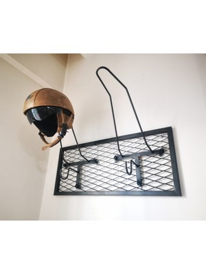 Ggart Decoration Metal Kask Askısı Se-X2 Iron X2V2