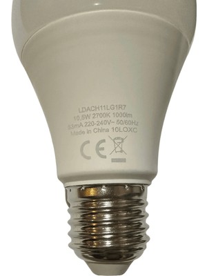 Panasonic 10.5W (75W) 2700K (Sarı Işık) E27 Duylu LED Ampul (2 Adet)