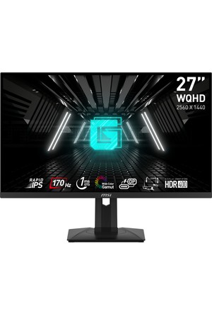 MSI G273CQ 27 Inch WQHD Curved Gaming Monitor - 1500R 2560 x 144 VA Panel,  170Hz / 1ms, FreeSync
