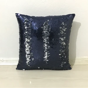 Yılmaz Home Pullu Payetli Dekoratif Kırlent Kılıfı