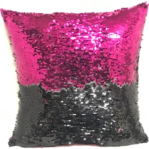 Yılmaz Home Pullu Payetli Dekoratif Kırlent Kılıfı