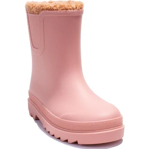 W10290 Tokio Burreguito Nude Ortopedik Kürklü Kız Çocuk Yağmur Çizme
