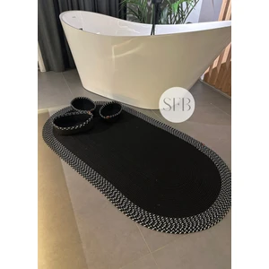 Home Turko Jüt, Sepetli Banyo, Mutfak, Balkon Paspas Takımı, Mutfak Halısı, Banyo Paspası, Yıkanabilir Paspas