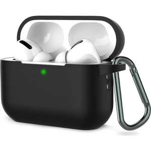 Airpodspro 2 Kılıf Silikon Kulaklık Kılıfı Siyah