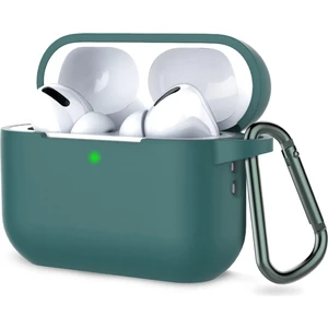 Airpodspro 2 Kılıf Silikon Kulaklık Kılıfı Çamyeşil