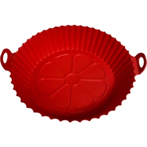 Airfryer Silikon Kek Kalıbı ve Yemek Pişirme Isıtma Kabı Yüksek Isıya Dayanıklı L ve  x l