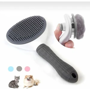 Kedi Köpek Tarağı Evcil Hayvan Tarağı Otomatik Tuşlu