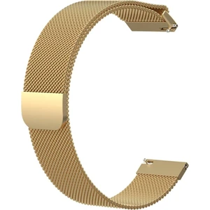 Nezih Case Huawei Watch Gt4 41MM (18MM) Uyumlu Mıknatıslı Milanes Örgü Hasır Metal Kordon