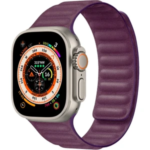 Apple Watch 42/44/45/46/49mm Kordon FineWoven İnce Dokuma Manyetik Baklalı 2/3/4/5/6/se/7/8/9/10/ultra