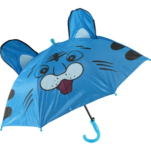 Rain Walker Kedi Şemsiye Mavi