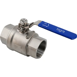 2 Parça Küresel Vana Dişi (Paslanmaz Çelik ) 304