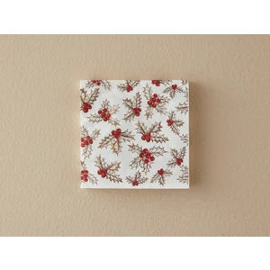 English Home Yılbaşı Christmas Coco Kağıt 20'li Kağıt Peçete 33X33 cm Kırmızı