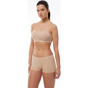 Kadın Ten Modal Kısa Tayt Boxer 109