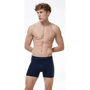 Erkek Lacivert Modal Biyeli Boxer 017