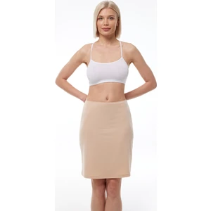 Kadın Ten Dizüstü Etek Astarı Modal Geniş Jupon 1059