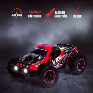 Begin Power 1:16 40KM/H Hız Yapan 4WD 4x4 Extreme Thunder Kumandalı Araba