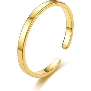 2 Mm. Çelik Ayarlanabilir Gold Bayan Yüzük EU28SR