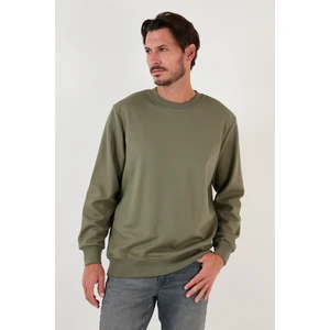 Pamuklu Bisiklet Yaka Regular Fit Basic Sweat Erkek Sweat 5905521