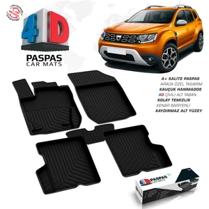 Dacia Duster 4X2 4D Havuzlu Paspas 2018-2023