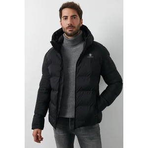 3W Ml Nolan Coat 2Sn22 3Pr Erkek Siyah Mont 101398677