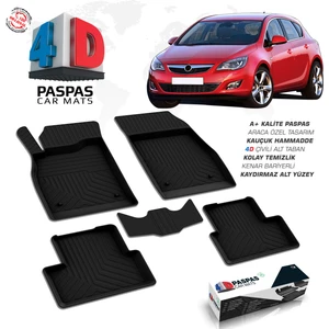 S-Dizayn OPEL Astra J HB SD 4D Havuzlu Paspas A+Kalite