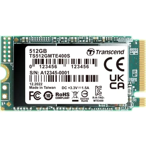 Ts512Gmte400S 512GB Pcle NVMe 22X42 M.2 SSD