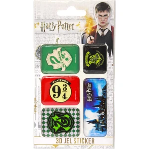 Harry Potter 3D Jel Stıcker 5li Set Arma Slaythern 1561100