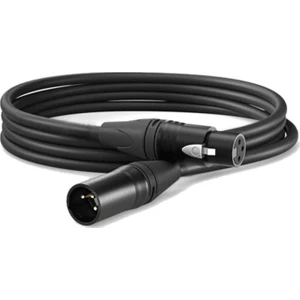 Mcb-3x Kaliteli Stereo Mikrofon Kablosu Xlr + Xlr 3 Metre Siyah Renk