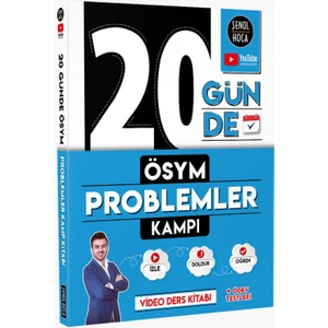 Şenol Hoca Yayınları 20 Günde ÖSYM Problemler Kampı