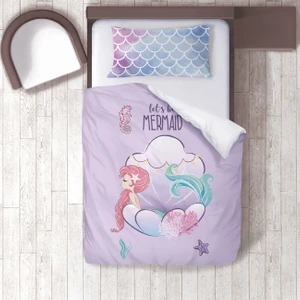 Lina Home Bebek, Çocuk Odası Micro Pamuk Saten Tek Kişilik Nevresim Takımı Model 00033