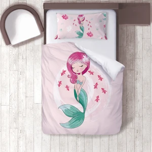 Lina Home Bebek, Çocuk Odası Micro Pamuk Saten Tek Kişilik Nevresim Takımı Model 00034