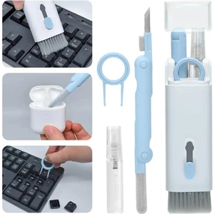 Dayk Shop Çok Fonksiyonlu 7 Parça Klavye Ekran Kulaklık Temizleme Kiti Mavi