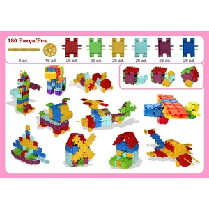 King Kids Eğitici Yapı Blokları 108 Parça