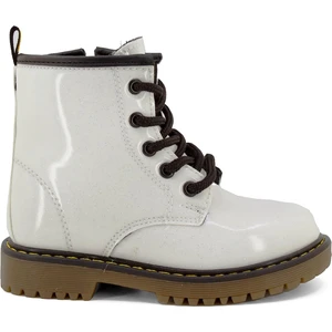 PK23-705 Patik Kız Çocuk Klasik Bot Beyaz