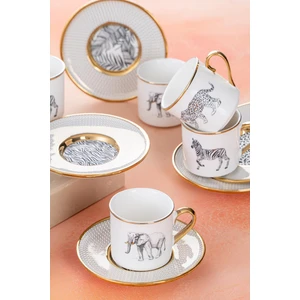 Tilda 6 Kişilik Kahve Fincanı Takımı - 90 ml
