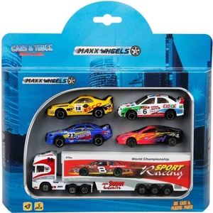 Maxx Wheels Street Machine 5’li Araç Seti - Racing