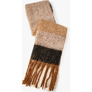 Ekose Uzun Atkı Püsküllü Yumuşak Dokulu